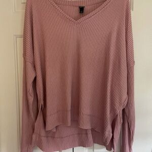 Wild Fable Pink Long Sleeve Top